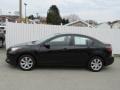 Black Mica 2013 Mazda MAZDA3 i SV 4 Door Exterior