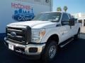 2012 Oxford White Ford F250 Super Duty XL SuperCab 4x4  photo #7