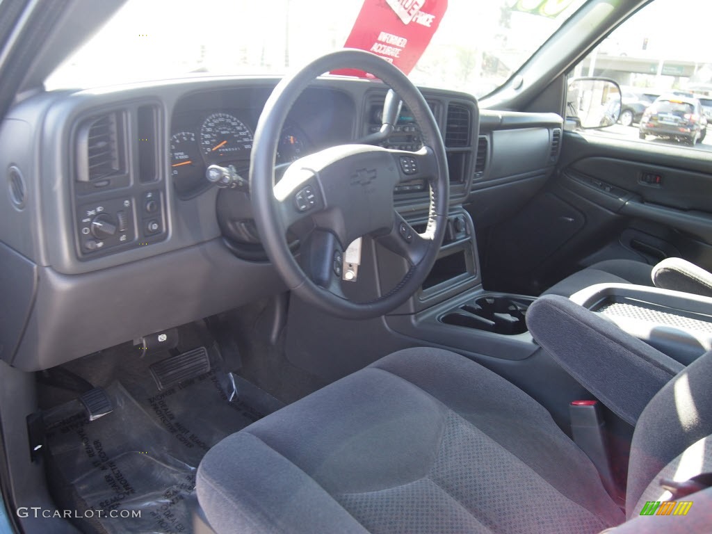 2006 Silverado 1500 LT Crew Cab - Blue Granite Metallic / Dark Charcoal photo #13