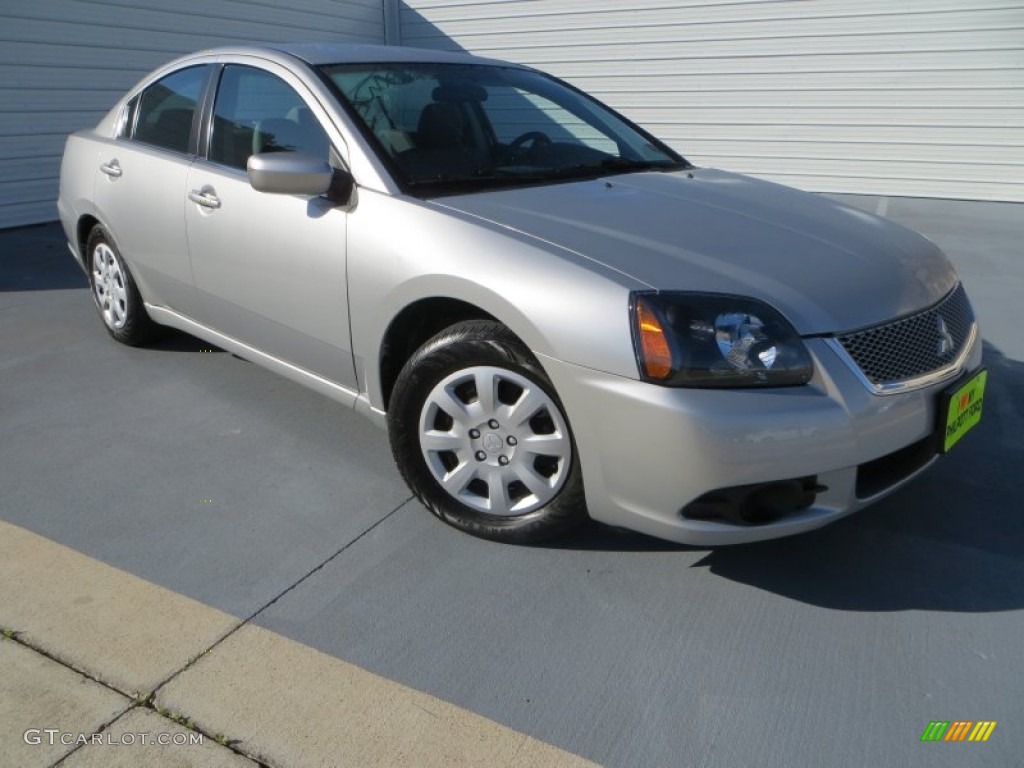 2011 Galant ES - Quick Silver / Medium Gray photo #1