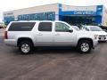 2013 Silver Ice Metallic Chevrolet Suburban LT 4x4  photo #1