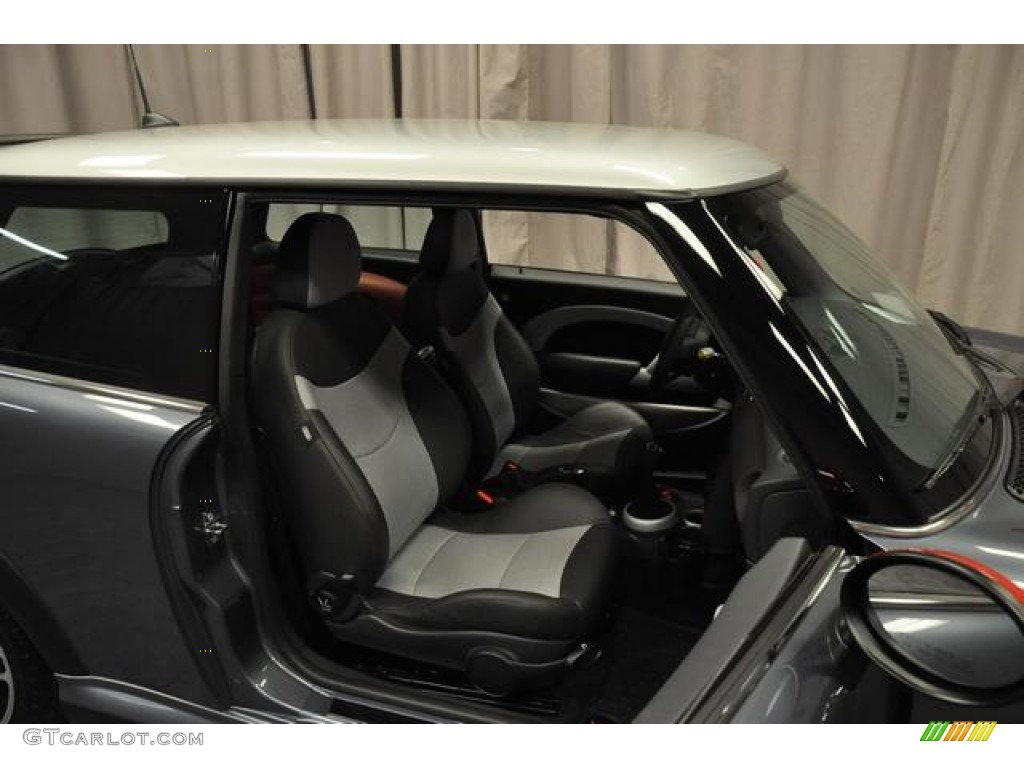 Grey/Panther Black Interior 2006 Mini Cooper John Copper Works GP Photo #79702060