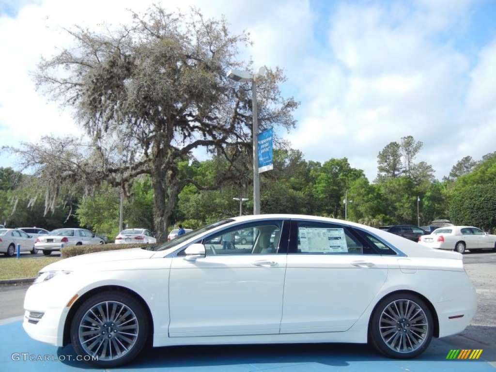 Crystal Champagne 2013 Lincoln MKZ 2.0L Hybrid FWD Exterior Photo #79702891