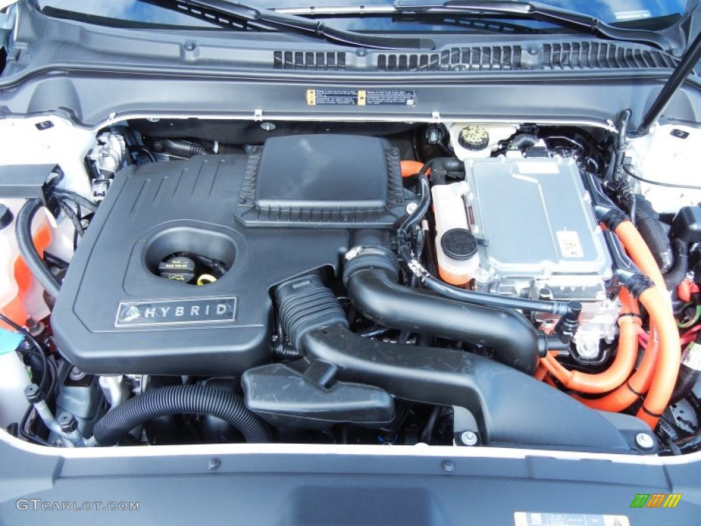 2013 Lincoln MKZ 2.0L Hybrid FWD 2.0 Liter Atkinson-Cycle DOHC 16-Valve iVCT 4 Cylinder Gasoline/Electric Hybrtid Engine Photo #79703041