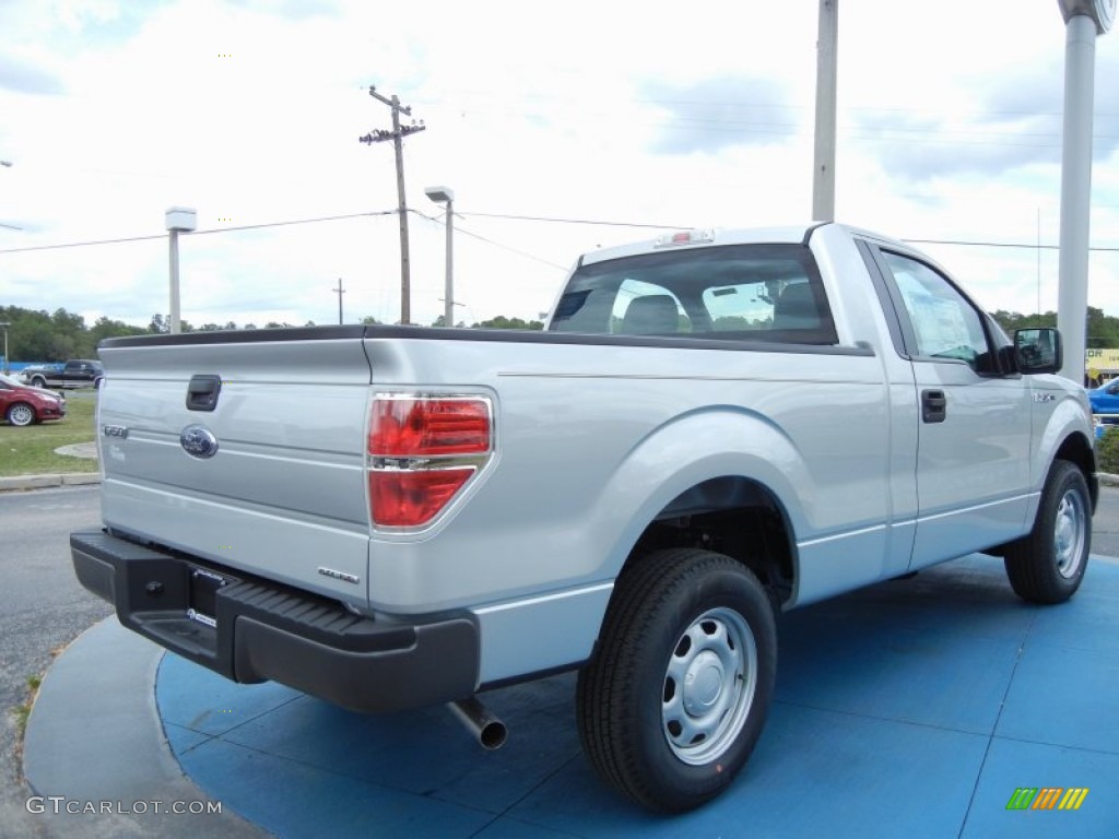 Ingot Silver Metallic 2013 Ford F150 XL Regular Cab Exterior Photo #79704076
