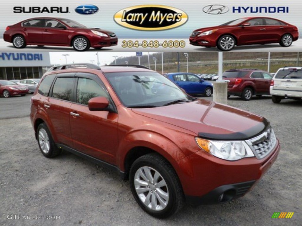 Paprika Red Metallic Subaru Forester