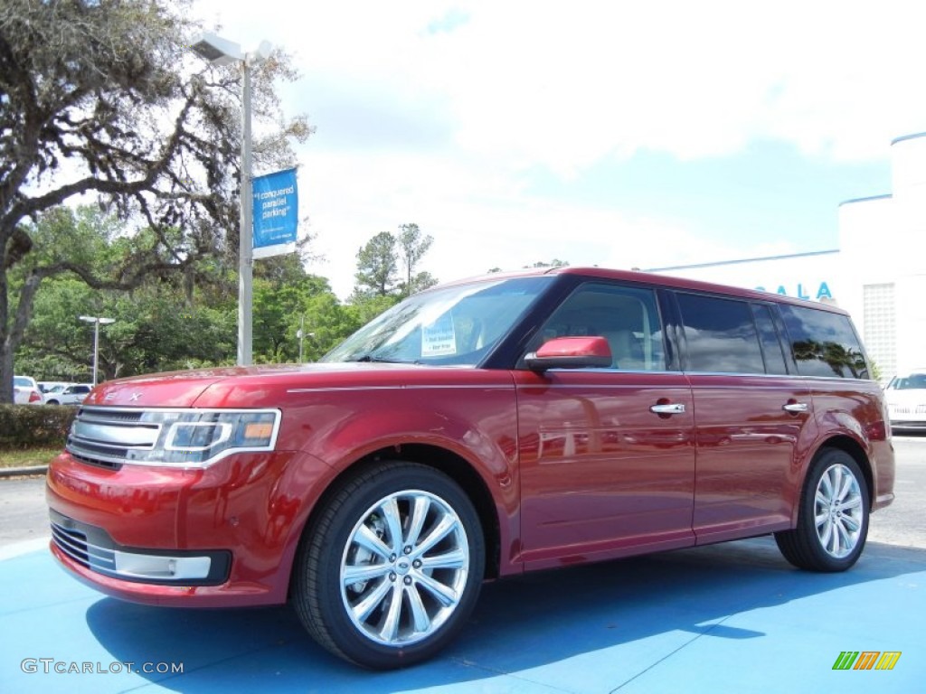 Ruby Red Metallic Ford Flex