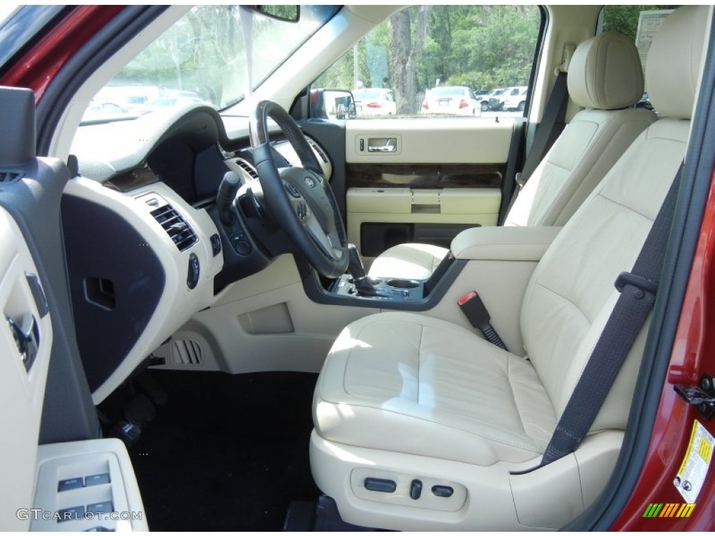 2013 Flex Limited EcoBoost AWD - Ruby Red Metallic / Dune photo #5