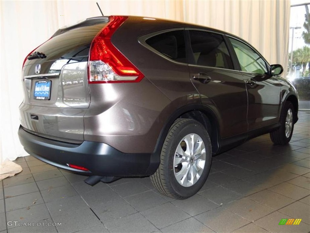 2013 CR-V EX - Urban Titanium Metallic / Beige photo #3