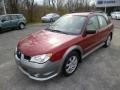 2007 Garnet Red Pearl Subaru Impreza Outback Sport Wagon  photo #3