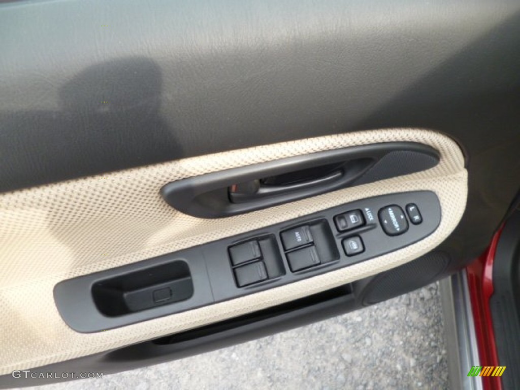 2007 Subaru Impreza Outback Sport Wagon Desert Beige Door Panel Photo #79704862