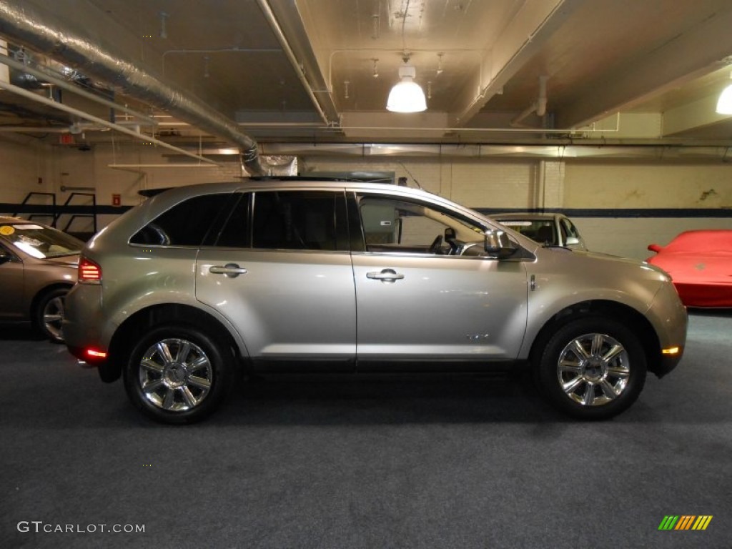 2008 MKX AWD - Vapor Silver Metallic / Charcoal Black/Medium Light Stone photo #4
