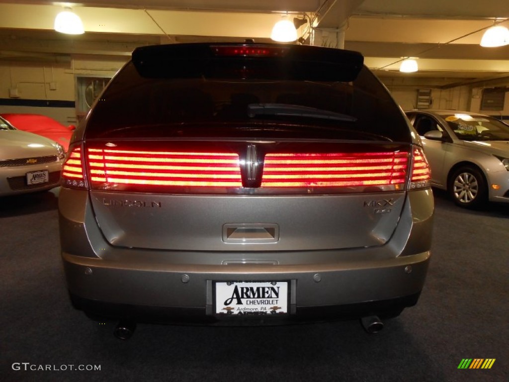 2008 MKX AWD - Vapor Silver Metallic / Charcoal Black/Medium Light Stone photo #6