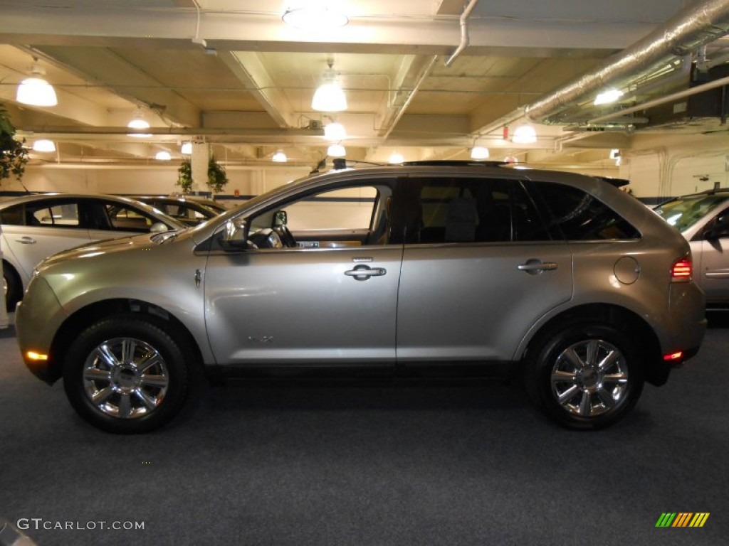 2008 MKX AWD - Vapor Silver Metallic / Charcoal Black/Medium Light Stone photo #8