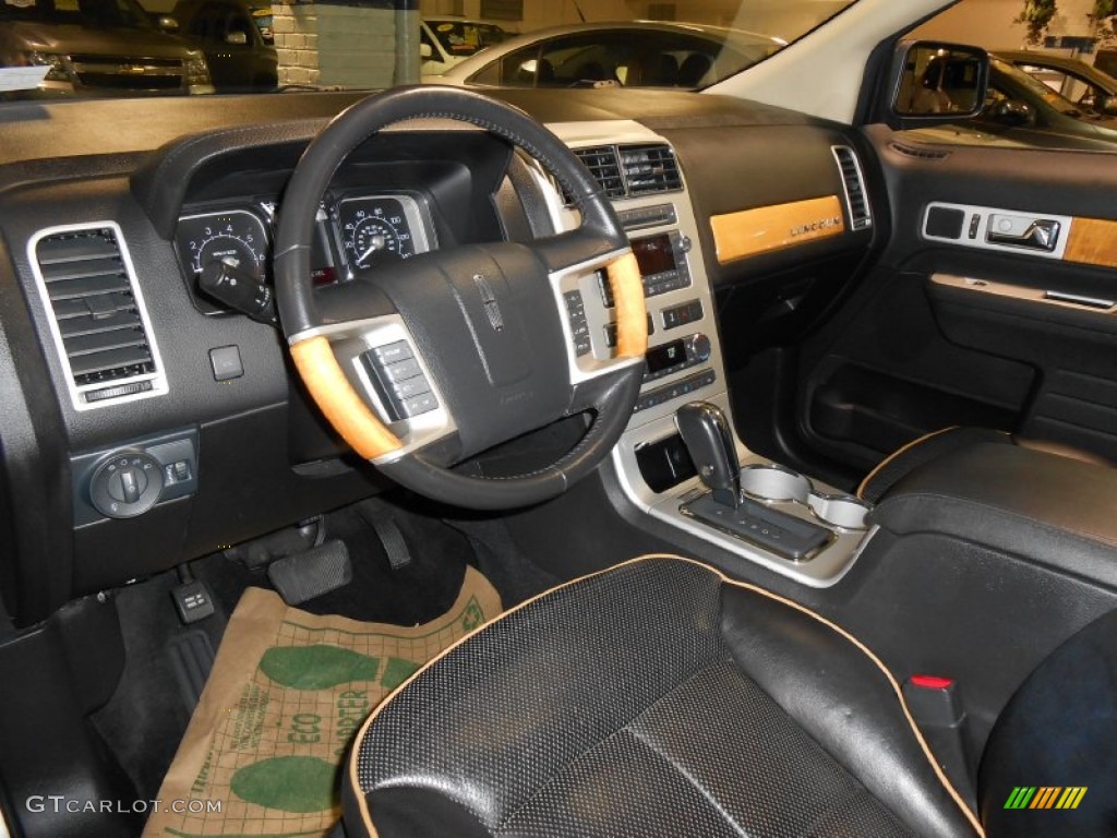 2008 MKX AWD - Vapor Silver Metallic / Charcoal Black/Medium Light Stone photo #9