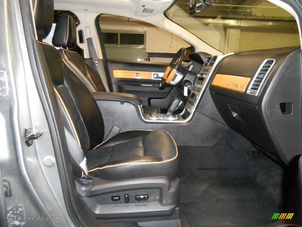 2008 MKX AWD - Vapor Silver Metallic / Charcoal Black/Medium Light Stone photo #13