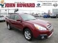 2013 Venetian Red Pearl Subaru Outback 2.5i Limited  photo #1