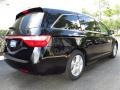 2013 Crystal Black Pearl Honda Odyssey Touring Elite  photo #3