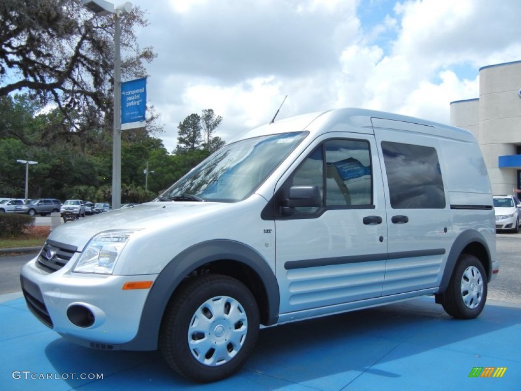 Silver Metallic Ford Transit Connect