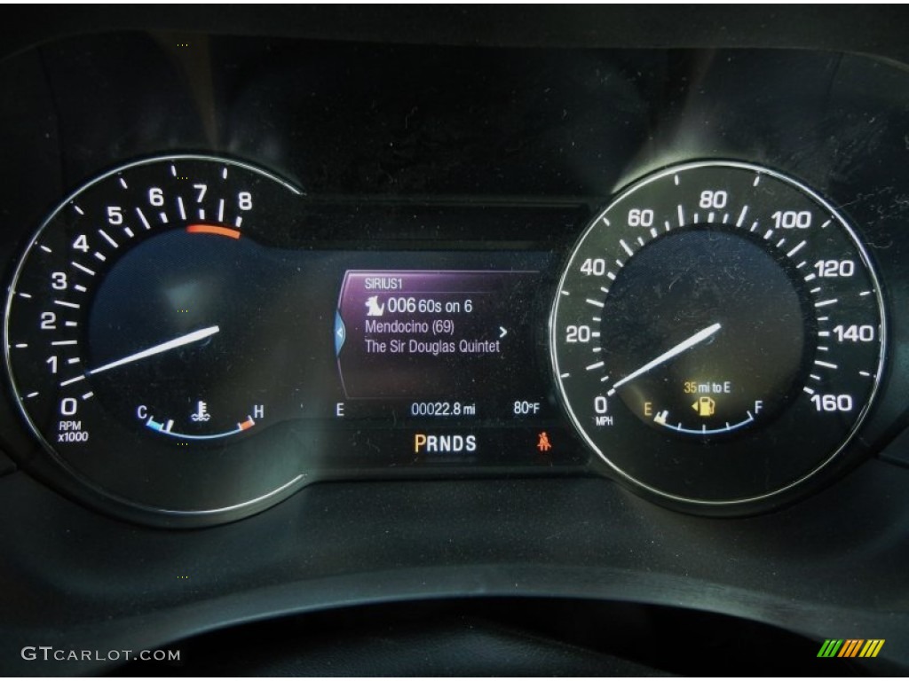 2013 Lincoln MKZ 3.7L V6 FWD Gauges Photo #79706454