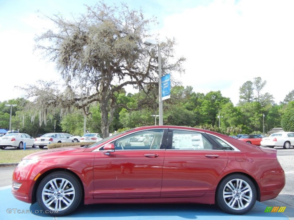 Ruby Red 2013 Lincoln MKZ 2.0L EcoBoost FWD Exterior Photo #79706551