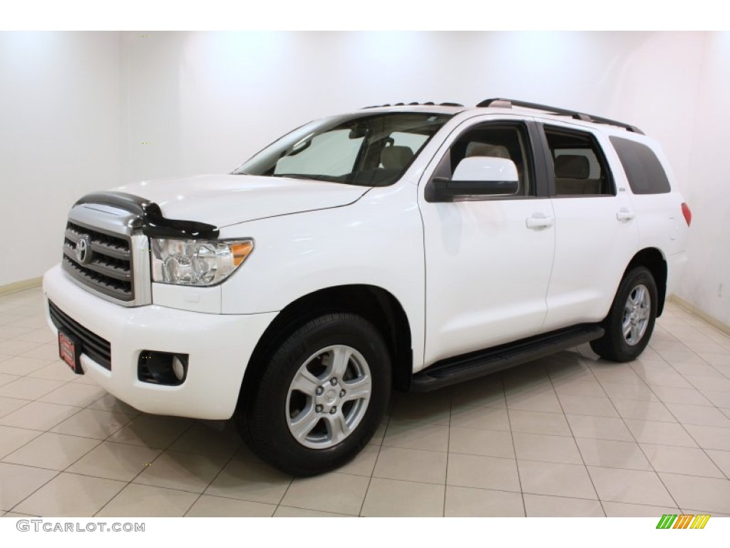 Super White 2011 Toyota Sequoia SR5 4WD Exterior Photo #79707809