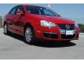 2010 Salsa Red Volkswagen Jetta Limited Edition Sedan  photo #1