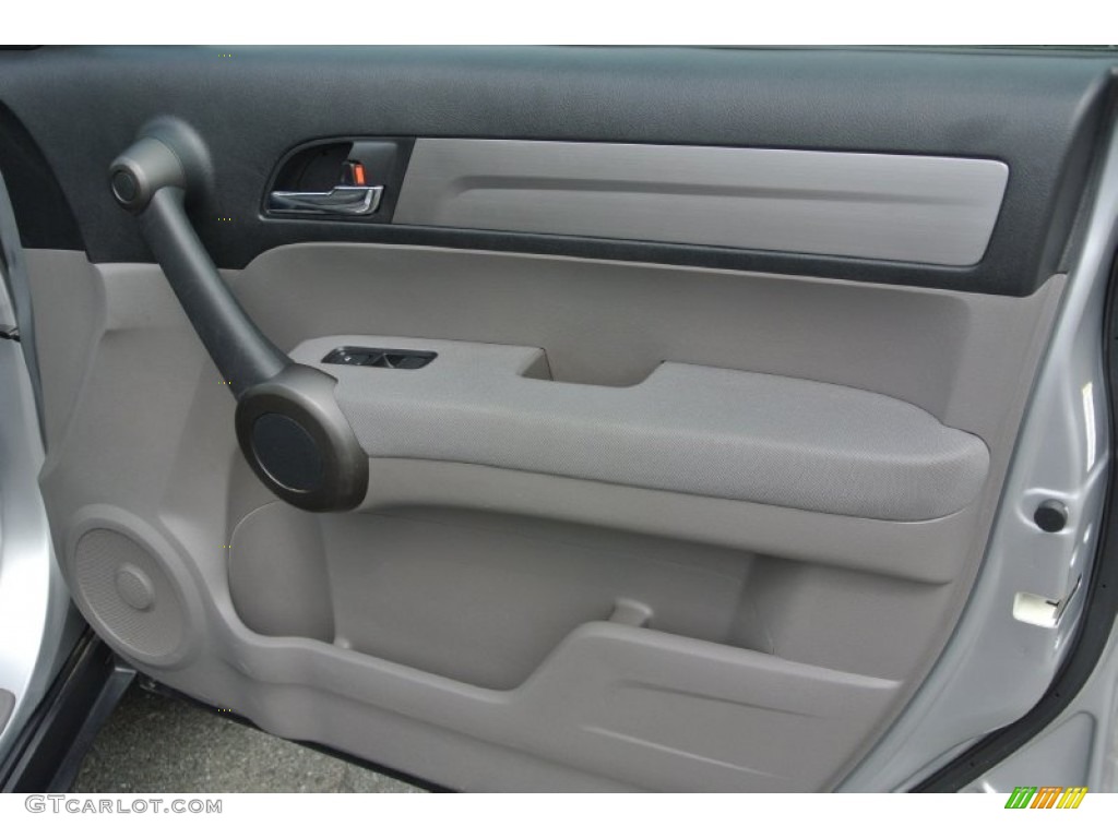 2010 Honda CR-V LX Gray Door Panel Photo #79710225