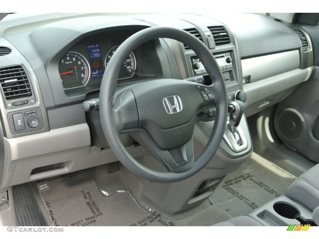 2010 Honda CR-V LX Gray Dashboard Photo #79710274