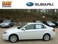 2011 Satin White Pearl Subaru Impreza 2.5i Sedan  photo #1