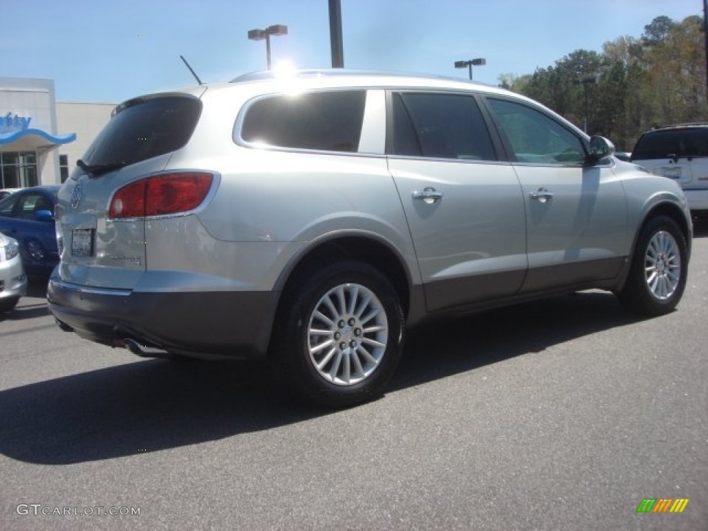 2008 Enclave CXL - Platinum Metallic / Ebony/Ebony photo #5