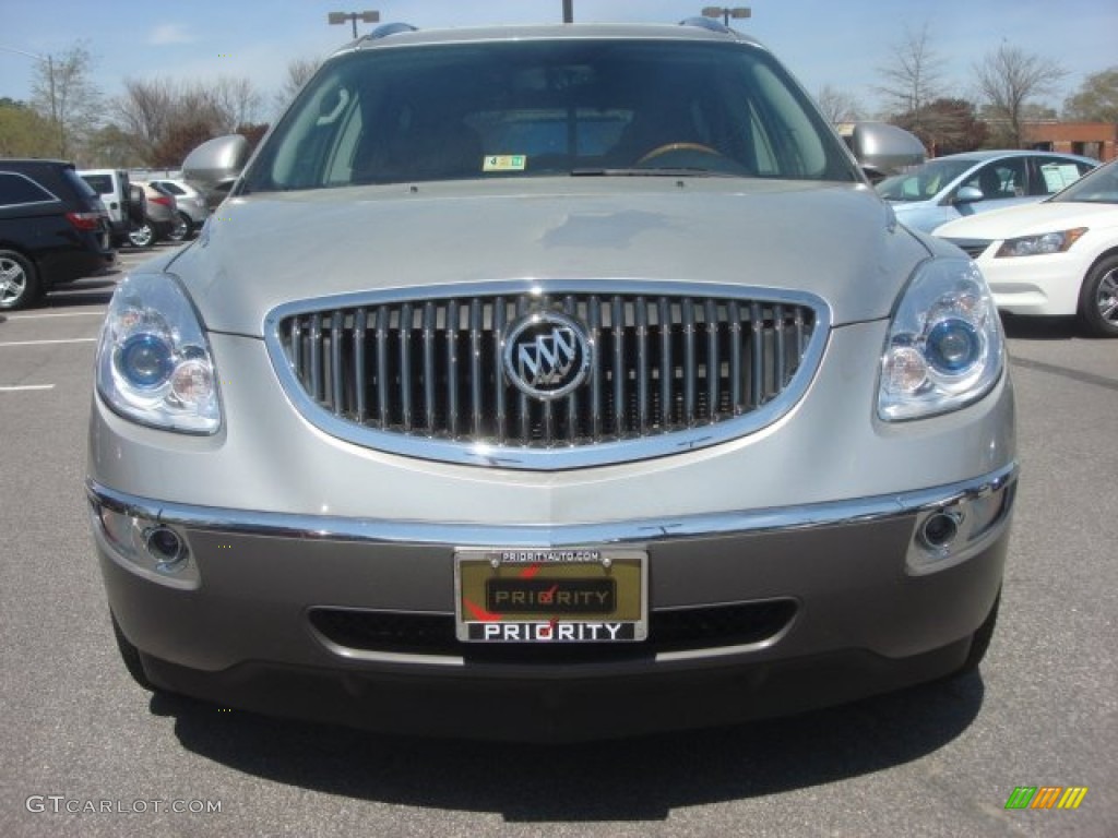 2008 Enclave CXL - Platinum Metallic / Ebony/Ebony photo #8