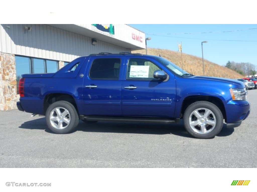 2013 Avalanche LT 4x4 Black Diamond Edition - Blue Topaz Metallic / Ebony photo #1