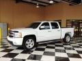 Summit White - Silverado 1500 LTZ Crew Cab Photo No. 3