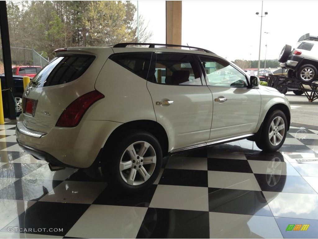 2006 Murano SL - Pearl White / Cafe Latte photo #6