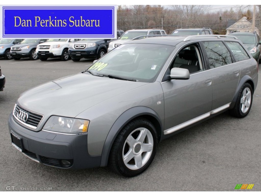 2004 Allroad 2.7T quattro Avant - Atlas Grey Metallic / Platinum/Saber Black photo #1