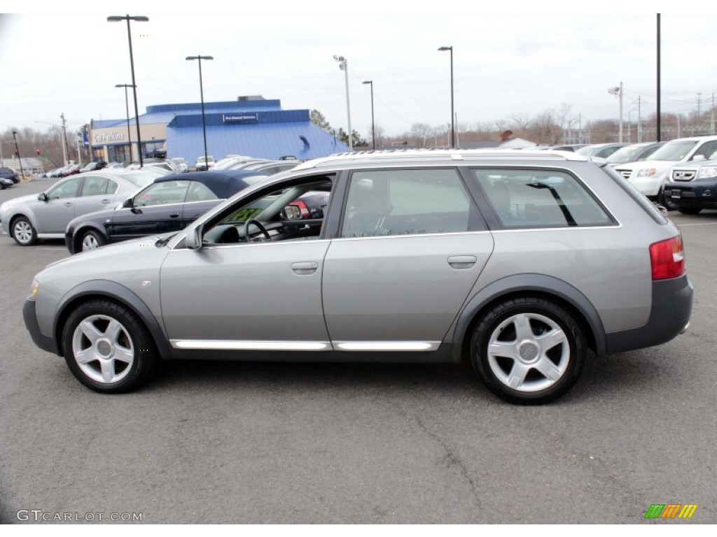 Atlas Grey Metallic 2004 Audi Allroad 2.7T quattro Avant Exterior Photo #79716132