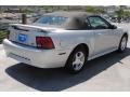 2003 Silver Metallic Ford Mustang V6 Convertible  photo #15