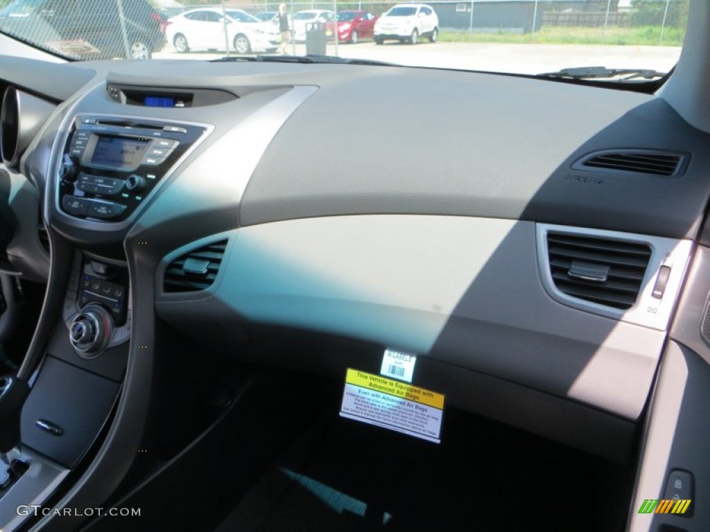 2013 Elantra Limited - Indigo Night / Gray photo #18