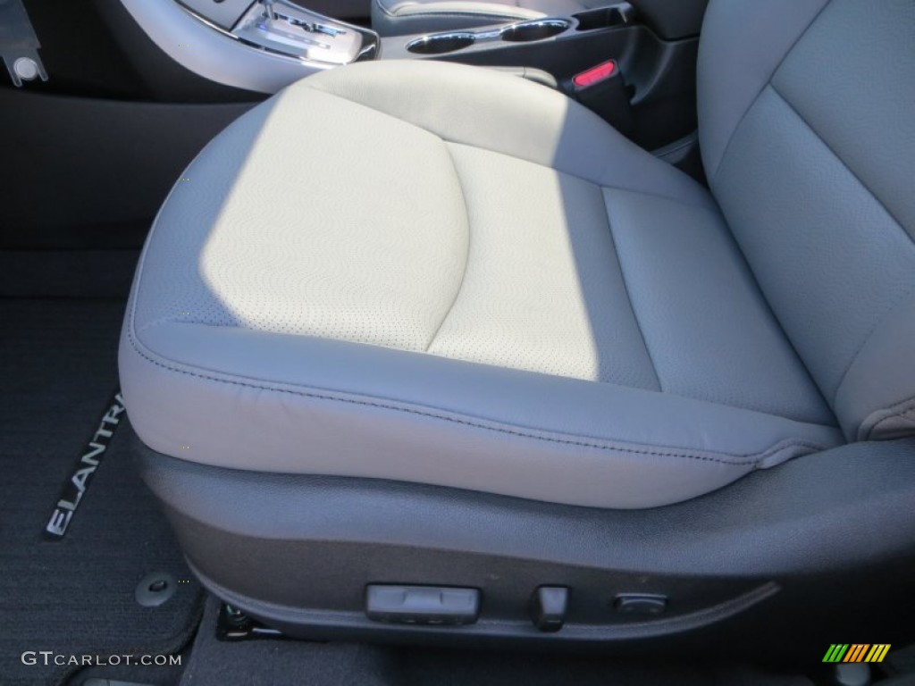 2013 Elantra Limited - Indigo Night / Gray photo #23