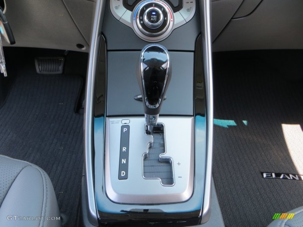 2013 Elantra Limited - Indigo Night / Gray photo #29