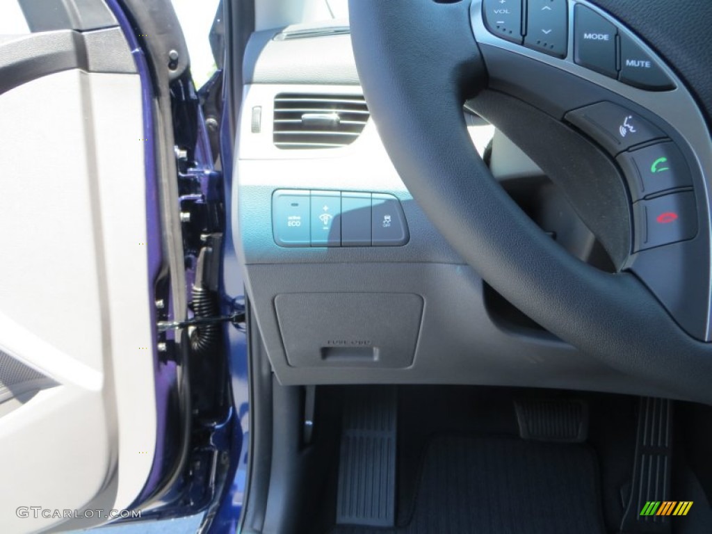 2013 Elantra Limited - Indigo Night / Gray photo #32