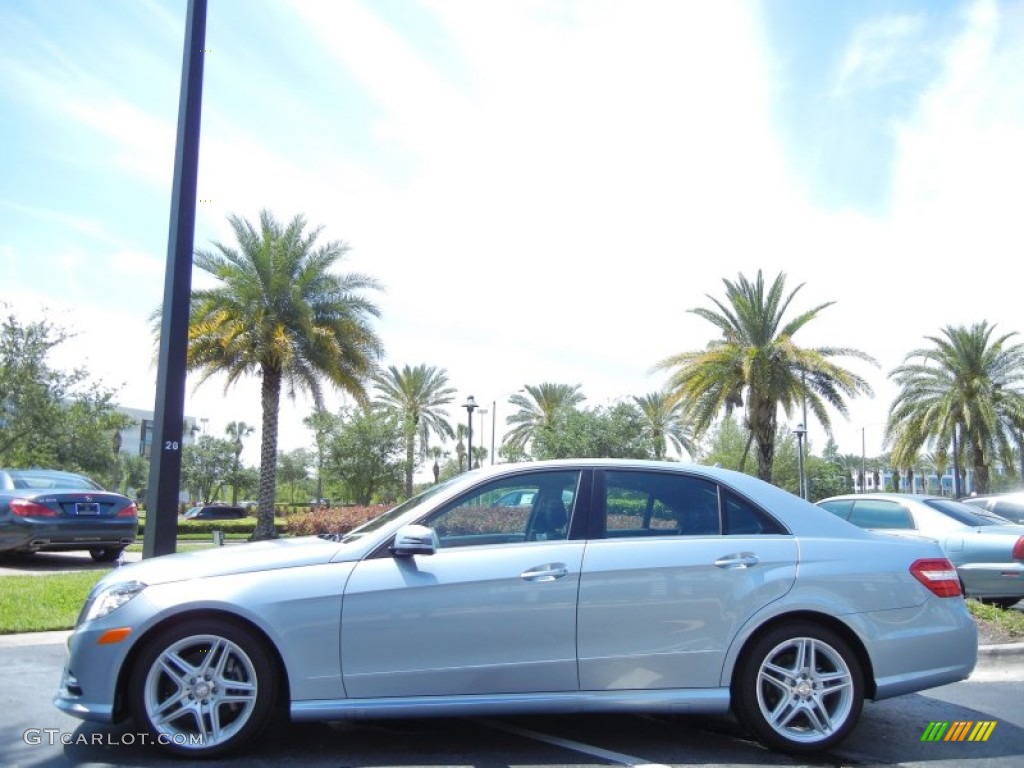 Diamond Silver Metallic 2013 Mercedes-Benz E 350 Sedan Exterior Photo #79719030