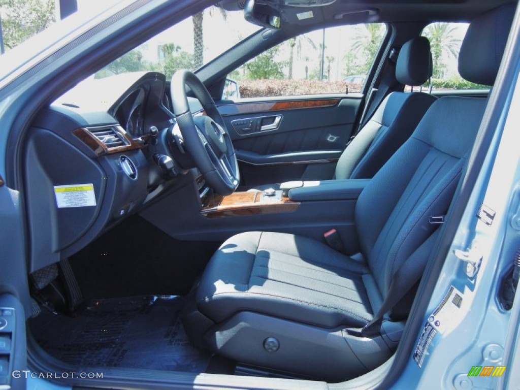 Black Interior 2013 Mercedes-Benz E 350 Sedan Photo #79719127