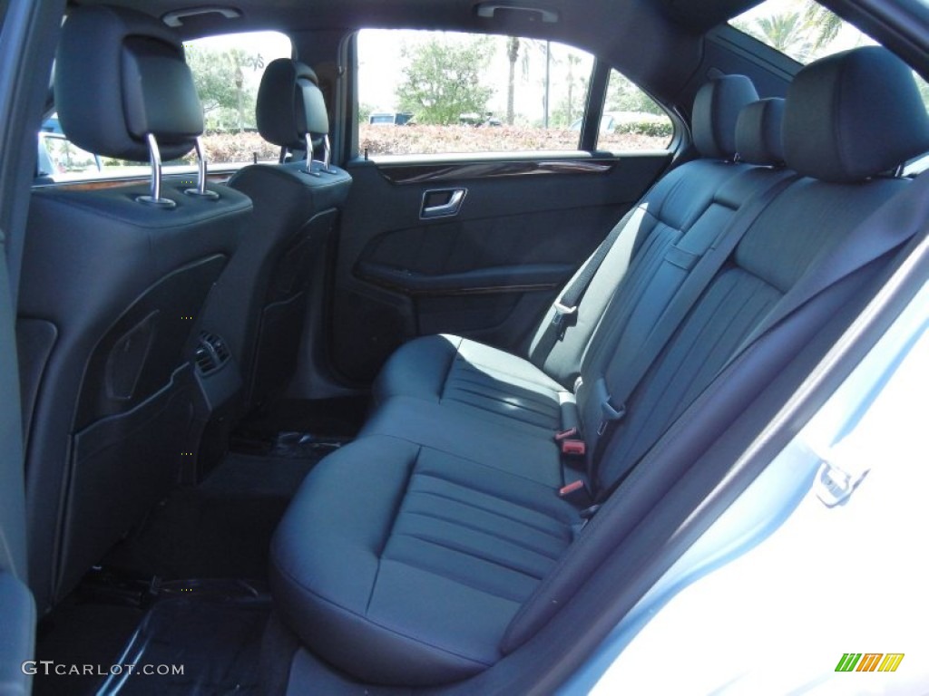 2013 Mercedes-Benz E 350 Sedan Rear Seat Photo #79719155