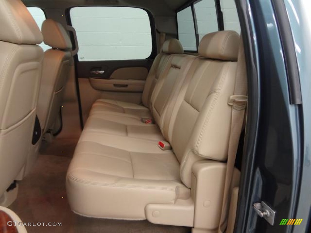 Light Cashmere Interior 2009 Chevrolet Silverado 1500 LTZ Crew Cab 4x4 Photo #79720625
