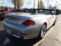 2007 Mineral Silver Metallic BMW 6 Series 650i Convertible  photo #3