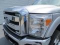 Ingot Silver Metallic - F350 Super Duty XLT Crew Cab 4x4 Dually Photo No. 12