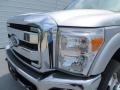 2013 Ingot Silver Metallic Ford F350 Super Duty XLT Crew Cab 4x4 Dually  photo #12