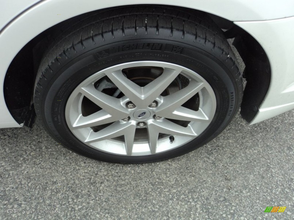 2011 Fusion SEL - White Suede / Charcoal Black photo #30